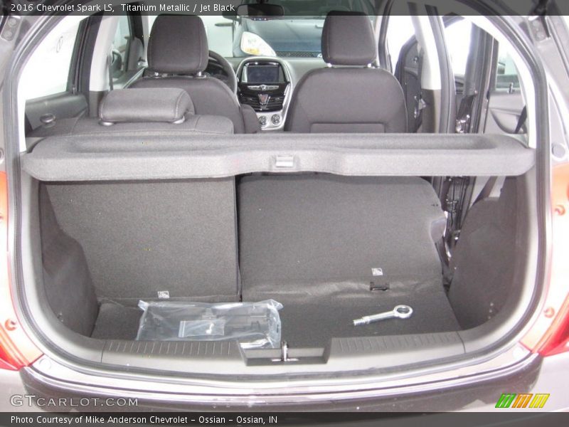 Titanium Metallic / Jet Black 2016 Chevrolet Spark LS
