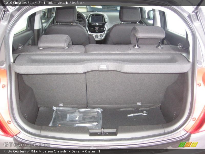 Titanium Metallic / Jet Black 2016 Chevrolet Spark LS