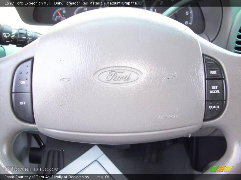 Dark Toreador Red Metallic / Medium Graphite 1997 Ford Expedition XLT