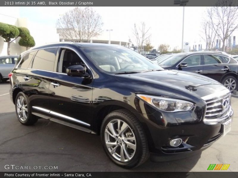 Black Obsidian / Graphite 2013 Infiniti JX 35 AWD