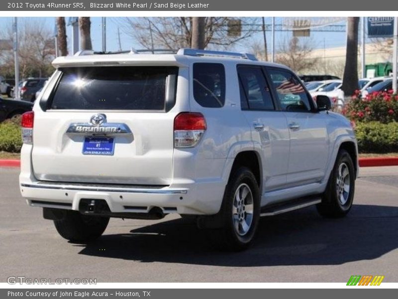 Blizzard White Pearl / Sand Beige Leather 2012 Toyota 4Runner SR5