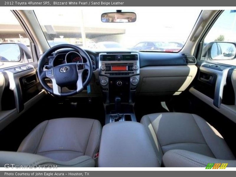 Blizzard White Pearl / Sand Beige Leather 2012 Toyota 4Runner SR5