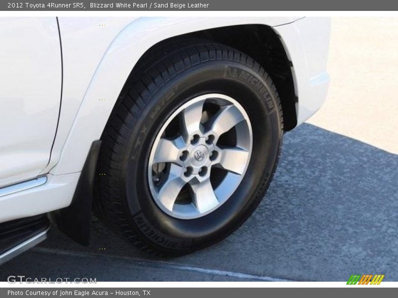 Blizzard White Pearl / Sand Beige Leather 2012 Toyota 4Runner SR5