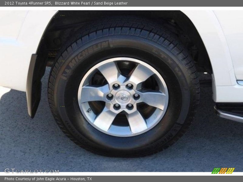 Blizzard White Pearl / Sand Beige Leather 2012 Toyota 4Runner SR5