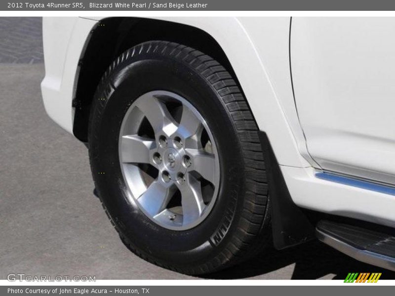 Blizzard White Pearl / Sand Beige Leather 2012 Toyota 4Runner SR5