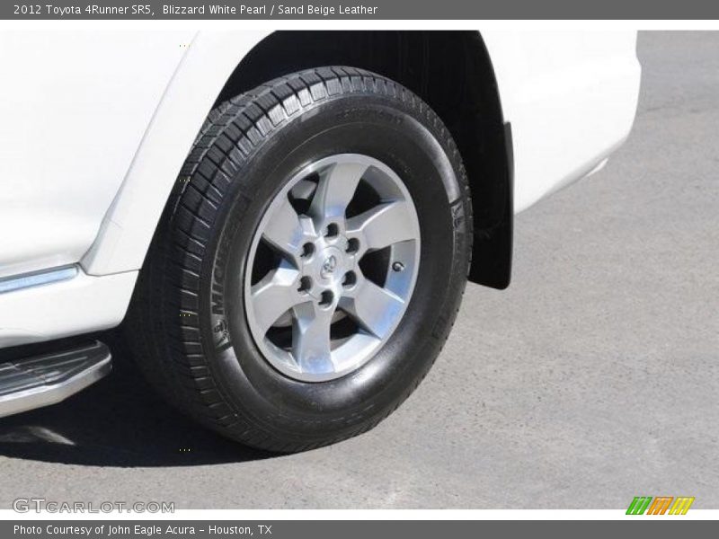 Blizzard White Pearl / Sand Beige Leather 2012 Toyota 4Runner SR5
