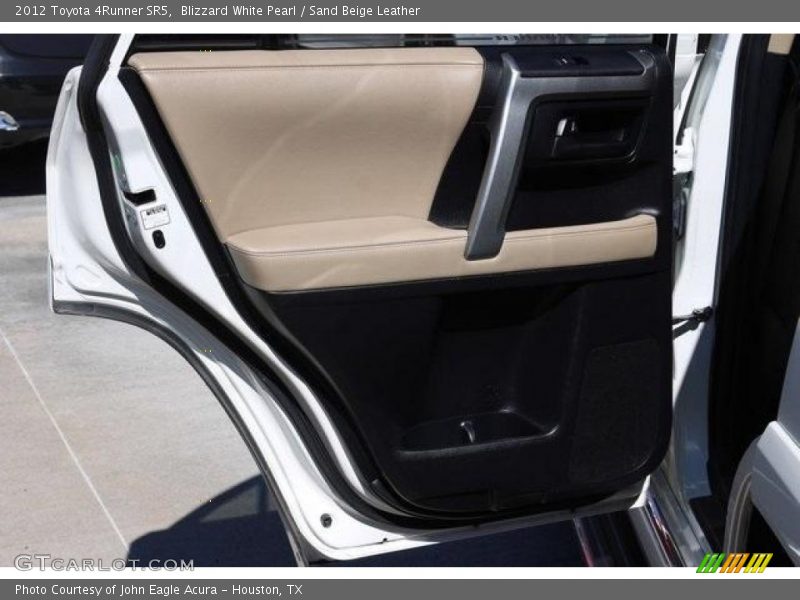Blizzard White Pearl / Sand Beige Leather 2012 Toyota 4Runner SR5