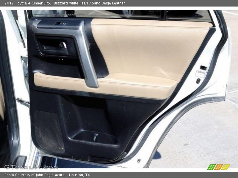 Blizzard White Pearl / Sand Beige Leather 2012 Toyota 4Runner SR5