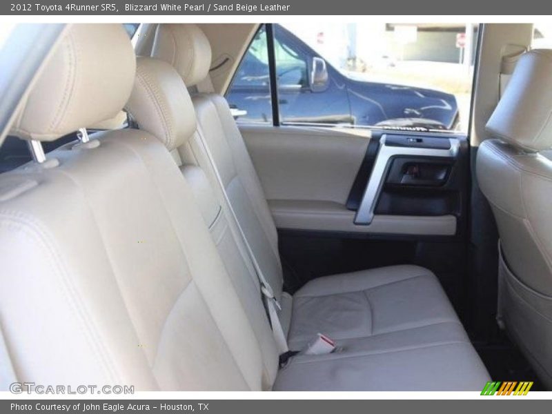 Blizzard White Pearl / Sand Beige Leather 2012 Toyota 4Runner SR5