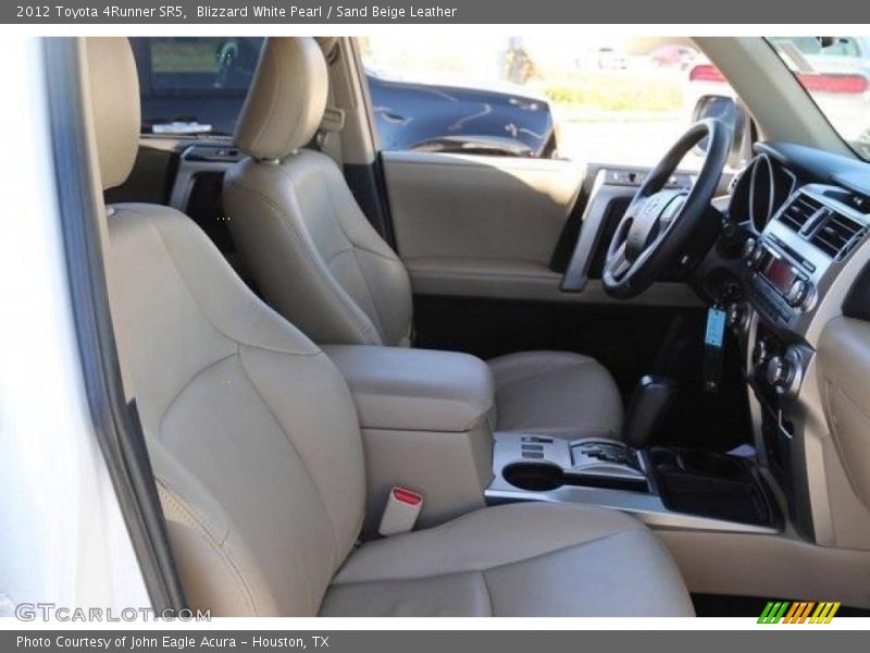 Blizzard White Pearl / Sand Beige Leather 2012 Toyota 4Runner SR5