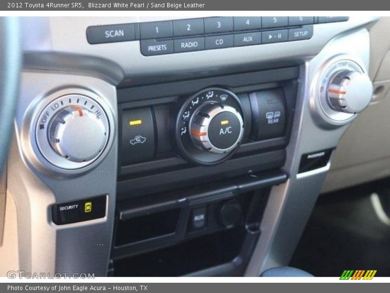 Blizzard White Pearl / Sand Beige Leather 2012 Toyota 4Runner SR5