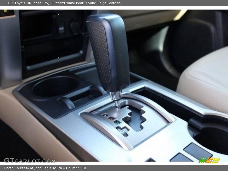 Blizzard White Pearl / Sand Beige Leather 2012 Toyota 4Runner SR5