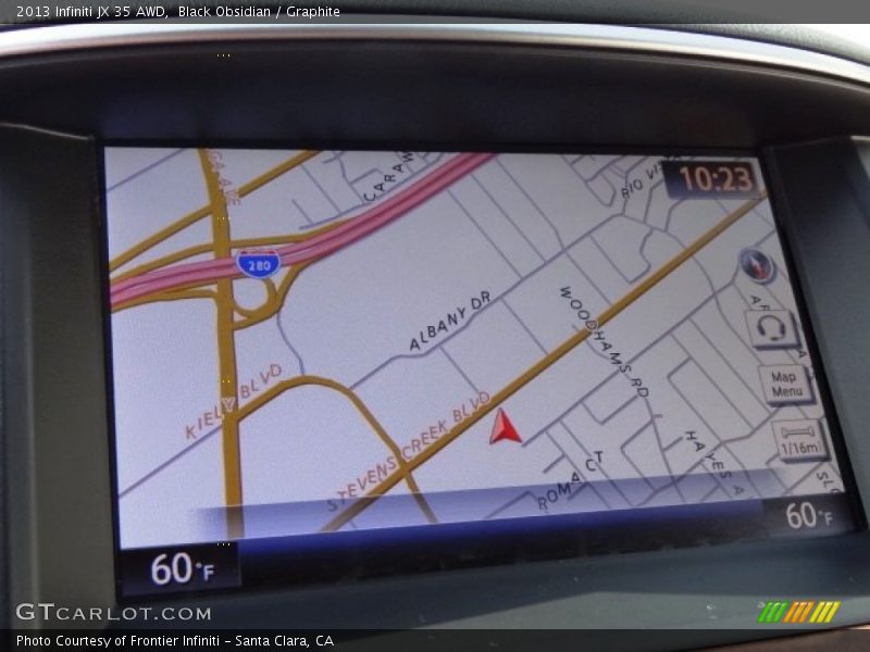 Black Obsidian / Graphite 2013 Infiniti JX 35 AWD
