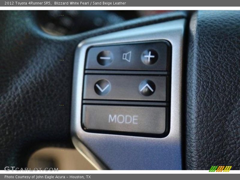 Blizzard White Pearl / Sand Beige Leather 2012 Toyota 4Runner SR5