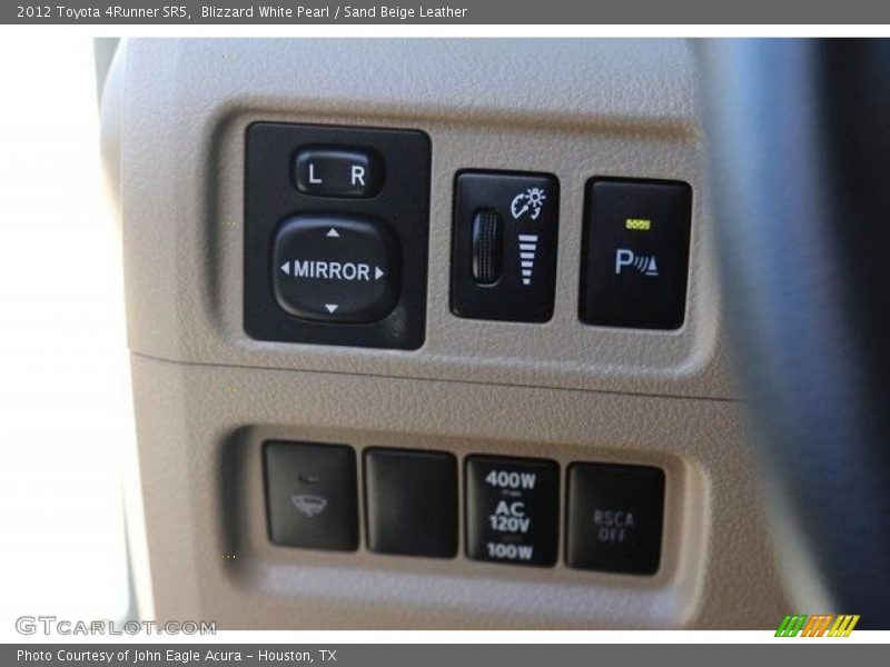 Blizzard White Pearl / Sand Beige Leather 2012 Toyota 4Runner SR5