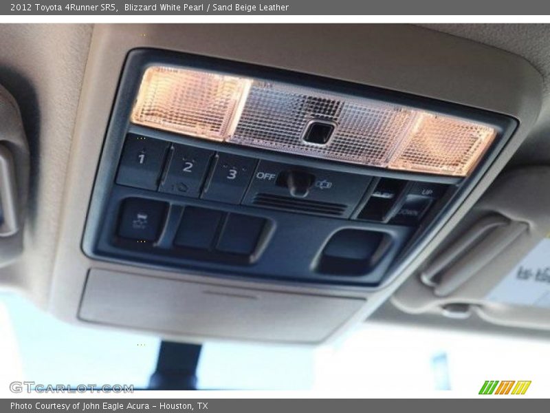 Blizzard White Pearl / Sand Beige Leather 2012 Toyota 4Runner SR5