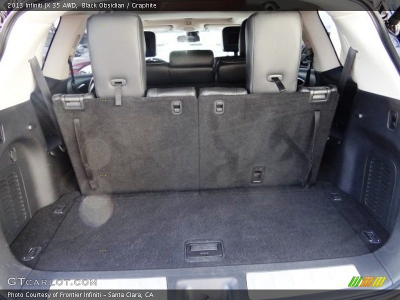 Black Obsidian / Graphite 2013 Infiniti JX 35 AWD