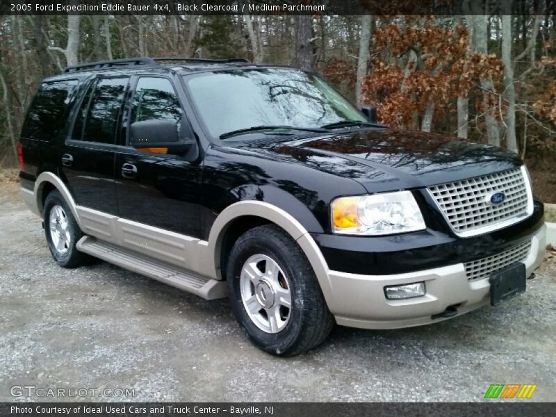 Black Clearcoat / Medium Parchment 2005 Ford Expedition Eddie Bauer 4x4