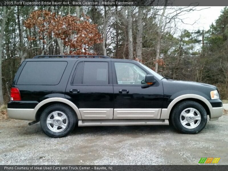 Black Clearcoat / Medium Parchment 2005 Ford Expedition Eddie Bauer 4x4