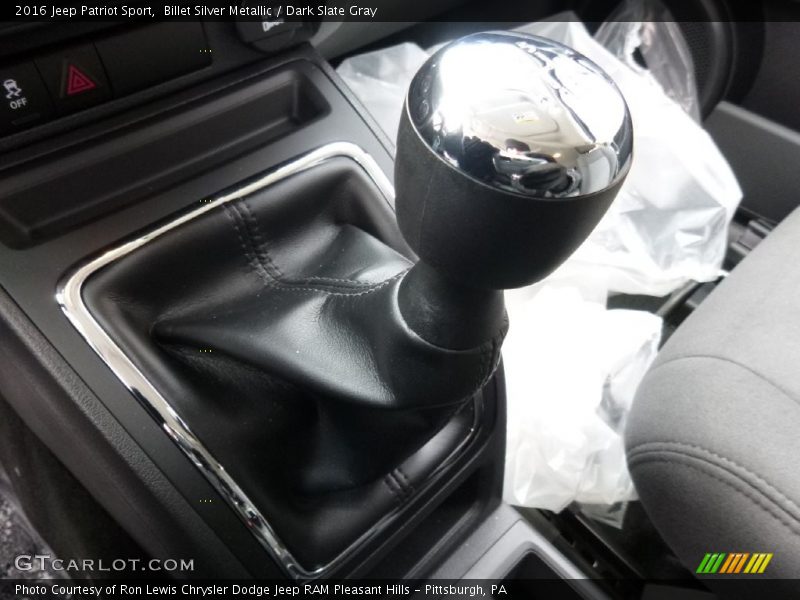 Billet Silver Metallic / Dark Slate Gray 2016 Jeep Patriot Sport