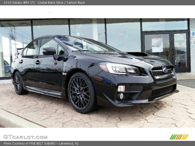 Front 3/4 View of 2016 WRX STI
