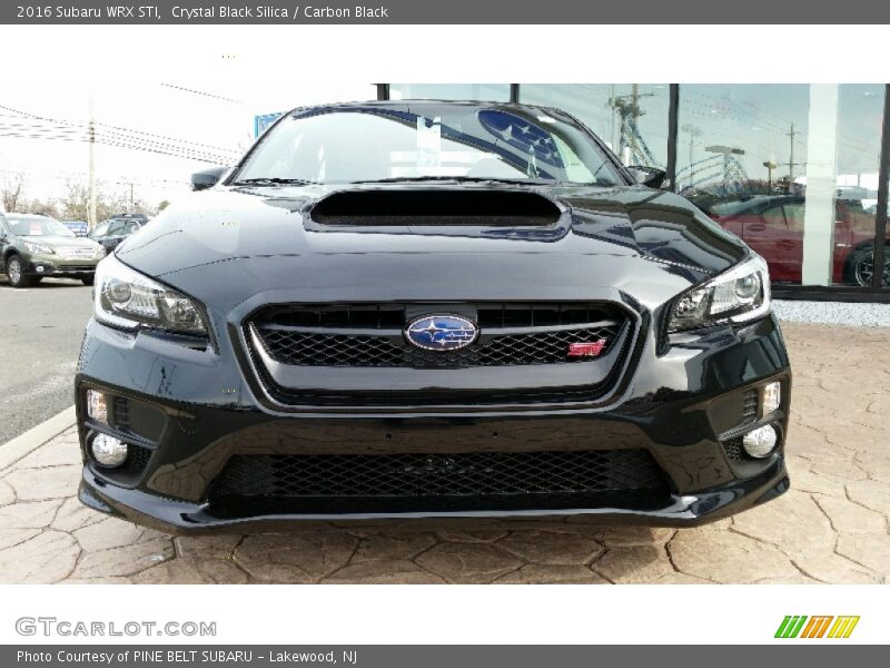 Crystal Black Silica / Carbon Black 2016 Subaru WRX STI