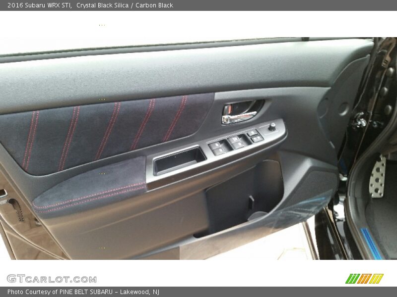 Crystal Black Silica / Carbon Black 2016 Subaru WRX STI
