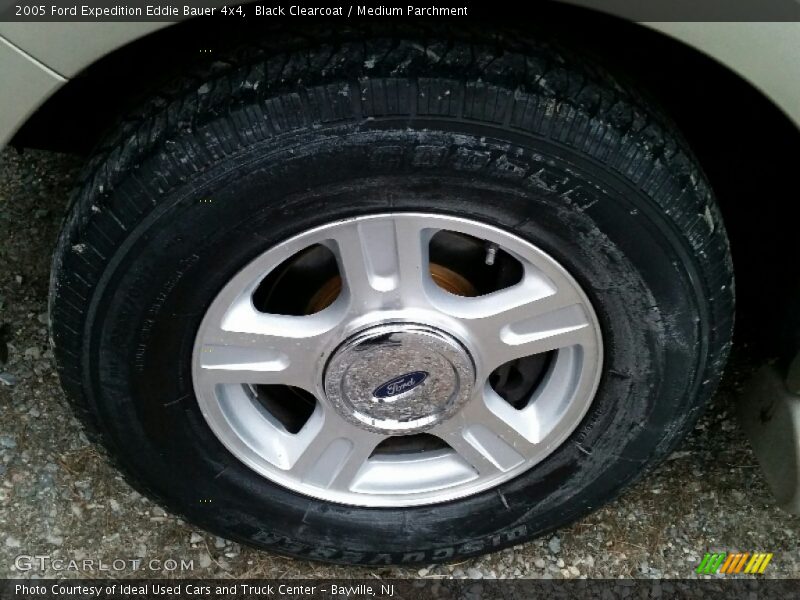 Black Clearcoat / Medium Parchment 2005 Ford Expedition Eddie Bauer 4x4