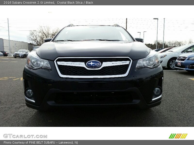 Crystal Black Silica / Black 2016 Subaru Crosstrek 2.0i Limited