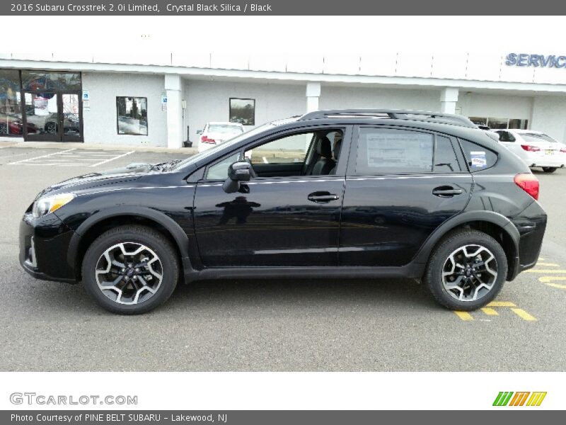 Crystal Black Silica / Black 2016 Subaru Crosstrek 2.0i Limited