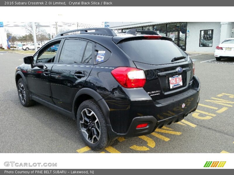 Crystal Black Silica / Black 2016 Subaru Crosstrek 2.0i Limited