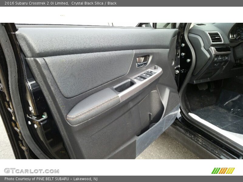 Crystal Black Silica / Black 2016 Subaru Crosstrek 2.0i Limited