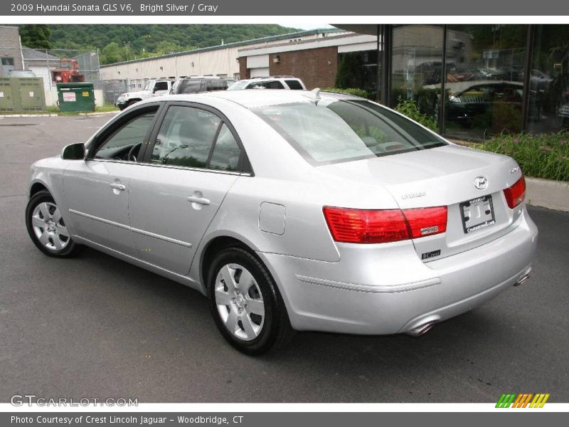 Bright Silver / Gray 2009 Hyundai Sonata GLS V6