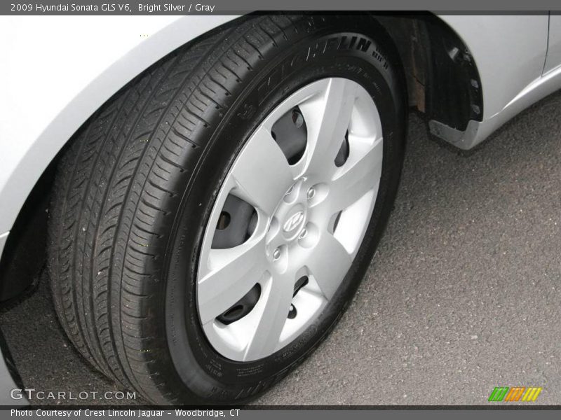 Bright Silver / Gray 2009 Hyundai Sonata GLS V6