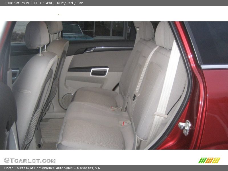 Ruby Red / Tan 2008 Saturn VUE XE 3.5 AWD