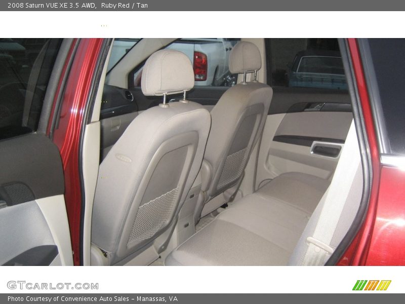 Ruby Red / Tan 2008 Saturn VUE XE 3.5 AWD