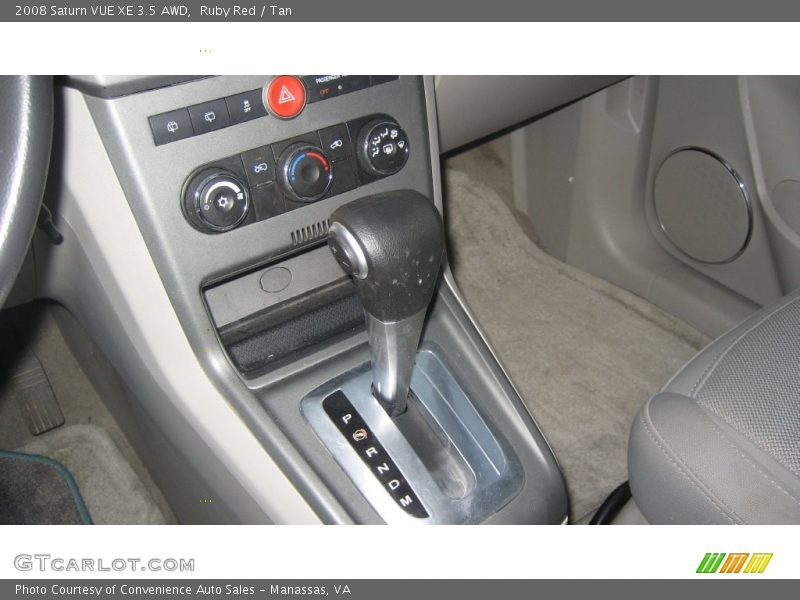 Ruby Red / Tan 2008 Saturn VUE XE 3.5 AWD