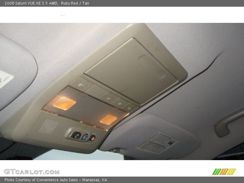 Ruby Red / Tan 2008 Saturn VUE XE 3.5 AWD