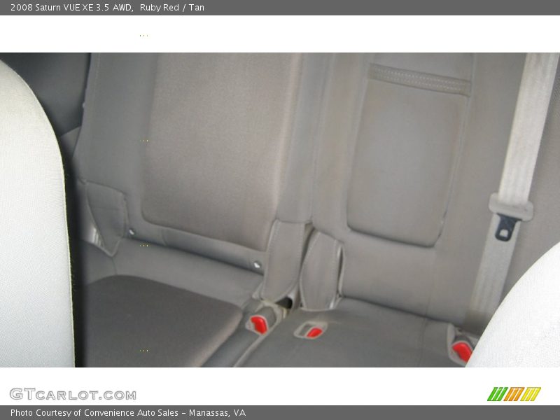 Ruby Red / Tan 2008 Saturn VUE XE 3.5 AWD
