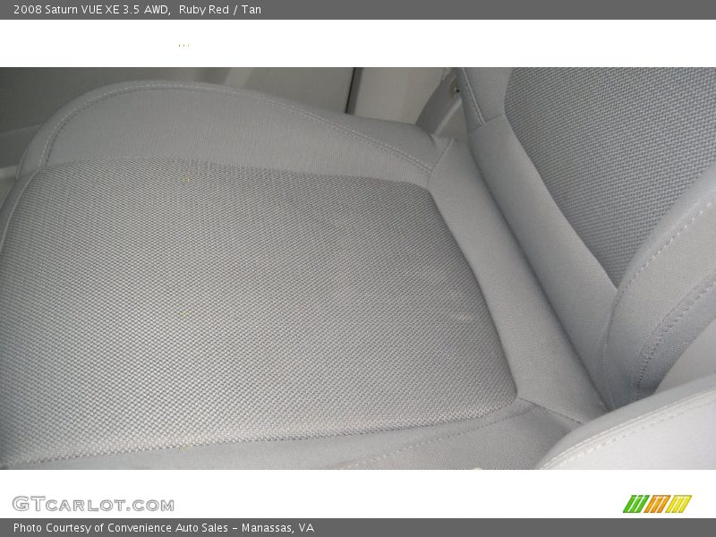 Ruby Red / Tan 2008 Saturn VUE XE 3.5 AWD