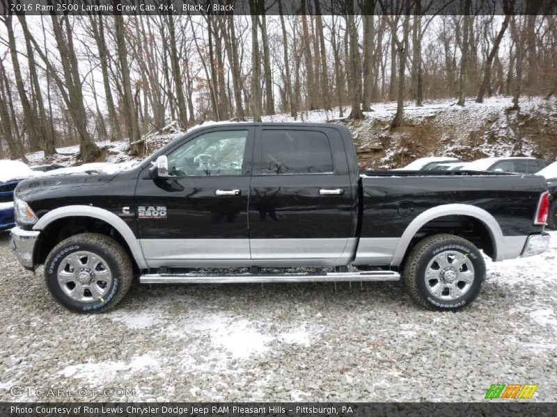  2016 2500 Laramie Crew Cab 4x4 Black