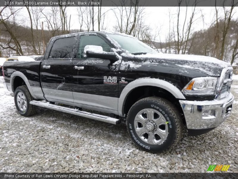 Black / Black 2016 Ram 2500 Laramie Crew Cab 4x4