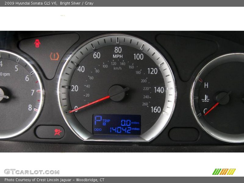 Bright Silver / Gray 2009 Hyundai Sonata GLS V6