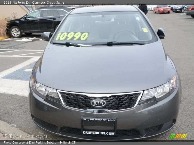 Gunmetal Grey / Stone 2013 Kia Forte EX