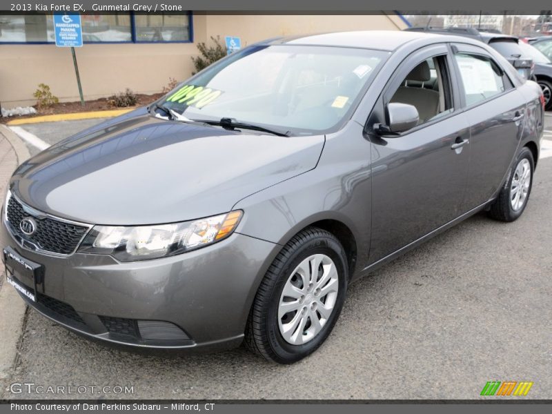 Gunmetal Grey / Stone 2013 Kia Forte EX