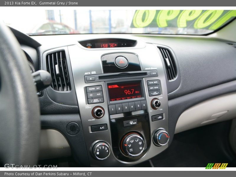 Gunmetal Grey / Stone 2013 Kia Forte EX