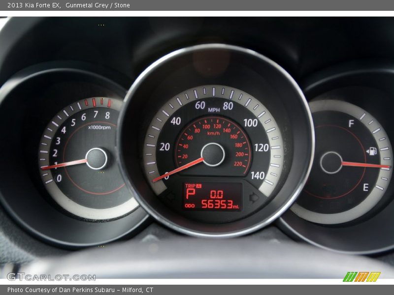 Gunmetal Grey / Stone 2013 Kia Forte EX