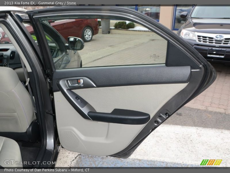 Gunmetal Grey / Stone 2013 Kia Forte EX