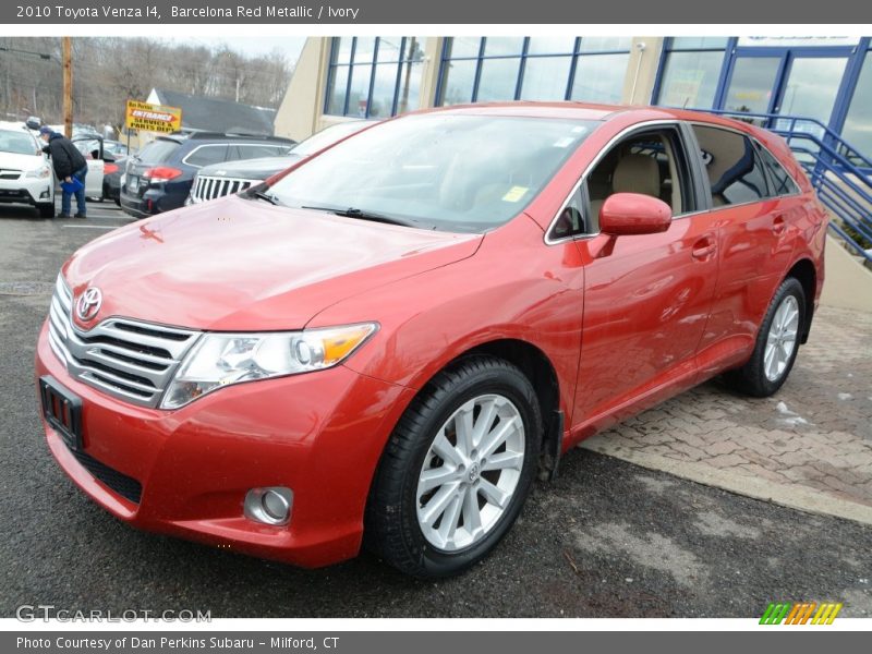 Barcelona Red Metallic / Ivory 2010 Toyota Venza I4