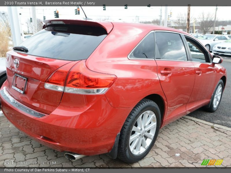 Barcelona Red Metallic / Ivory 2010 Toyota Venza I4